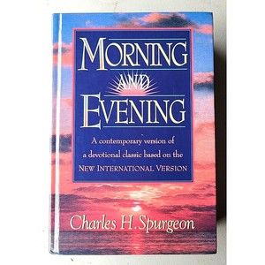 Morning and Evening : NIV Edition by Charles Spurgeon (1995, Hardcover)